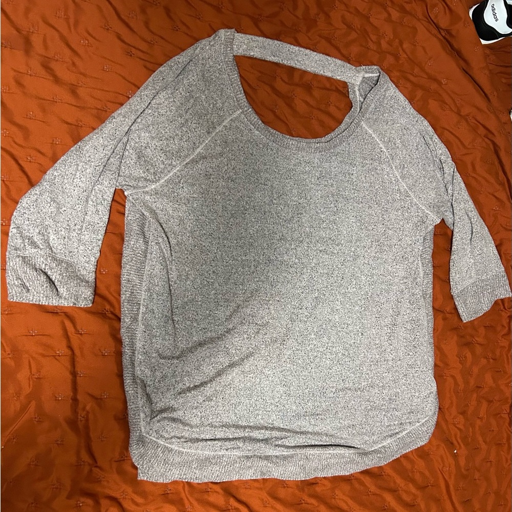 Plus size 3/4 length sleeve sweater XXL